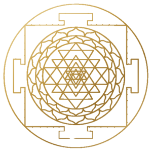 Divine Hugs Sri Yantra logo